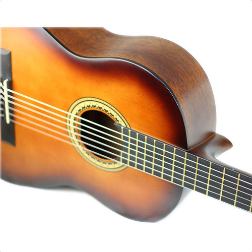 Guitarra Criolla Clasica Estudio Superior Satin + Funda Orn
