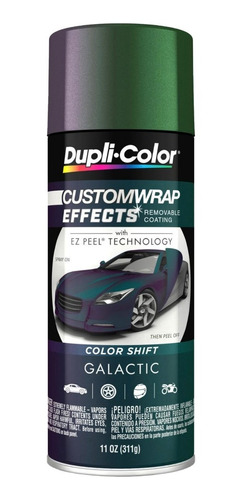 Pintura Automotriz Removible Wrap Spray Dupli-color Tornasol