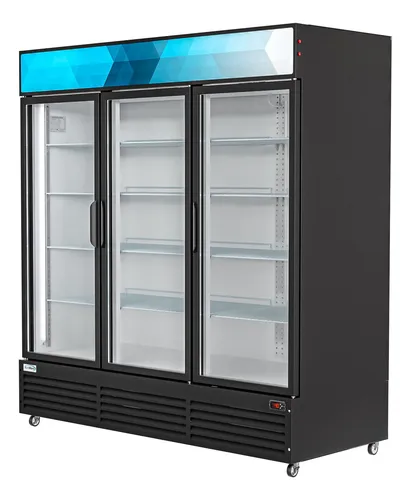 Koolmore Mdr-3gd-63c 3 - Refrigerador Comercial De Vidrio, R
