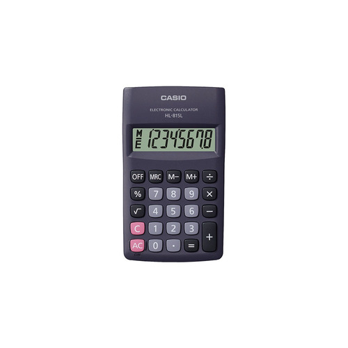 Imagen 2 de 2 de Calculadora Portátil Casio Hl-815l-bk Negro