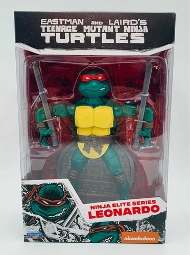 ### Playmates Tmnt Ninja Elite Series Leonardo Version Comic