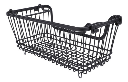 Contenedor De Almacenamiento Apilable Con Cable Frontal Abie