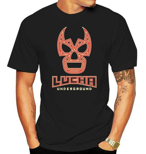 Playera Unisex Lucha Underground Mascara Classic Guys