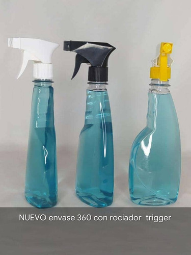 Envase Pet 360ml Modelo Spray Con Tapa Rociador Tigger 