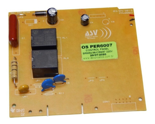 Placa Compatible Con Heladera Whirlpool Arb 510