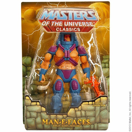 He-man - Masters Of The Universe Classics Man-e-faces !