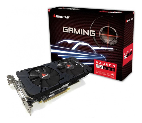 Tarjeta De Video Gamer Biostar Radeon Rx580 8gb Ddr5 -gaming