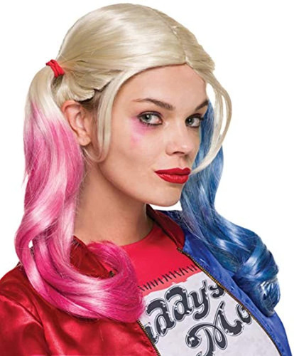 Peluca Para Mujer Harley Quinn