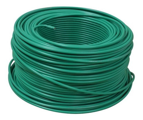 Cable Thw Cca Ul Calibre 12 Verde Sanelec