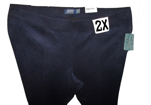 Pantalon Azul Marino Tipo Leggings Talla 2x (38/40) Old Navy