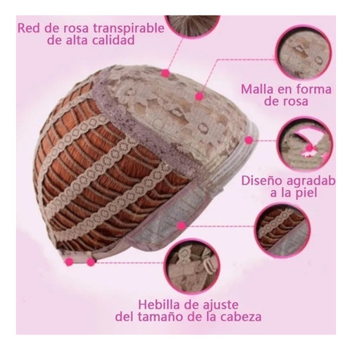 1 Peluca Larga Natural De Pelo Humano Degradado A1