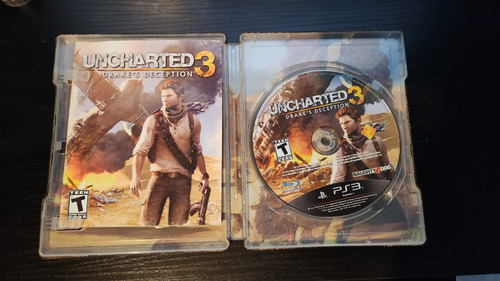 Uncharted 3 Ps3 Steelbook (Usado)