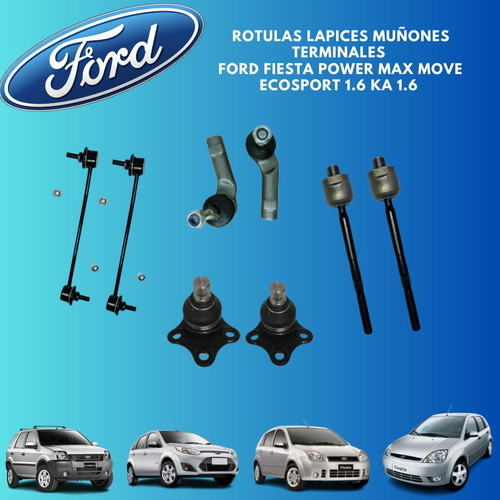 Kit Tren Delantero Ford Fiesta Power Max Move Ecosport 4x2