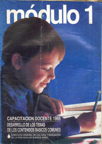 Módulo 1, Capacitación Docente 1995