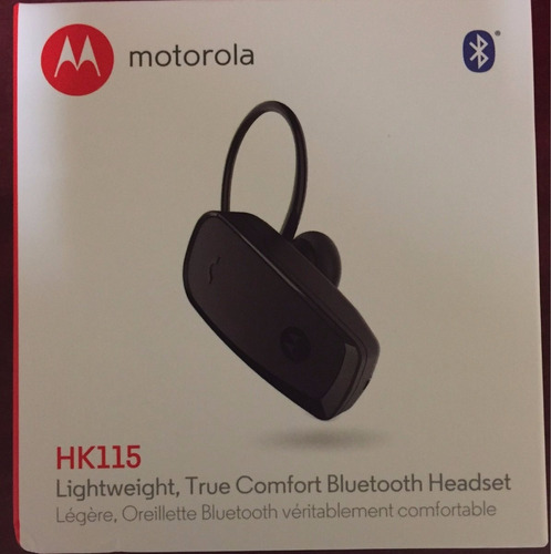 Handsfree Bluetooth Motorola Hk115 Original 2 Conexion Caja
