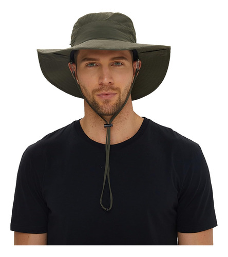 Sombrero Tnffna Upf 50+ Boonie De Malla, Ala Ancha, Gorra