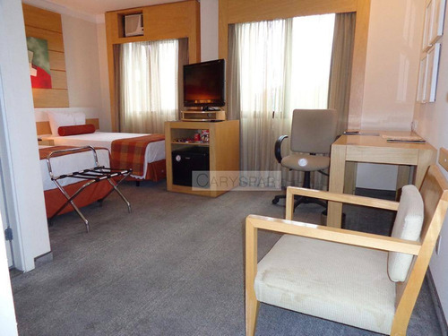 Imagem 24 de 25 de Flat Com 1 Dormitório Para Alugar, 30 M² Por R$ 3.300,00/mês - Campo Belo - São Paulo/sp - Fl1491