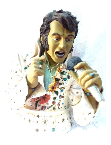 Imagem 1 de 7 de Elvis Presley Aloha From Hawaii Linda Estatua Busto