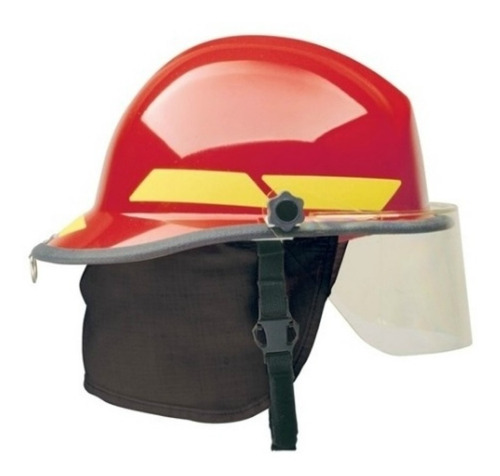 Casco Para Bombero Con Visor Serie Lt Marca Bullard