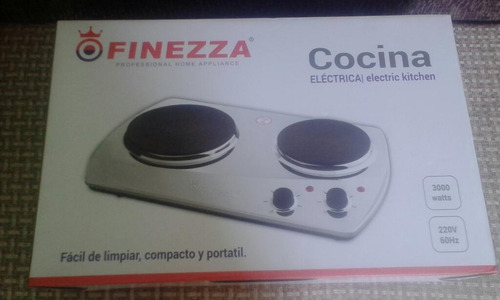 Cocina Eléctrica Acerada Finezza Fz-204d4ch 2 Disponibles
