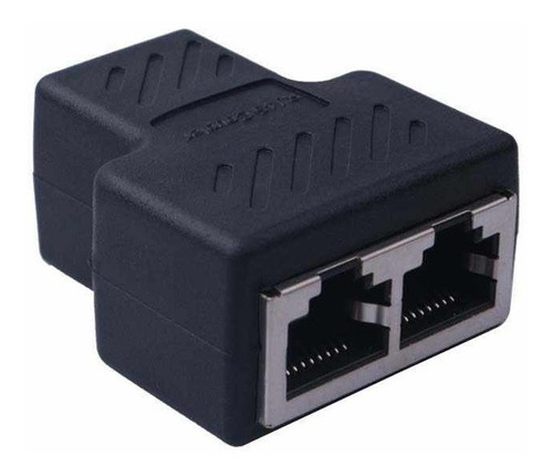 Adaptador Duplicador Para Cabo De Rede Rj45 Entradas Fêmeas