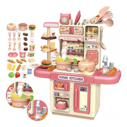 Set Juego De Cocina 34 Piezas, Juguete Niños, Regalo