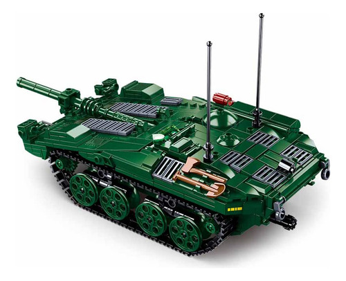 Dahonpa Stridsvagn 103 - Bloque De Construccion Militar (692