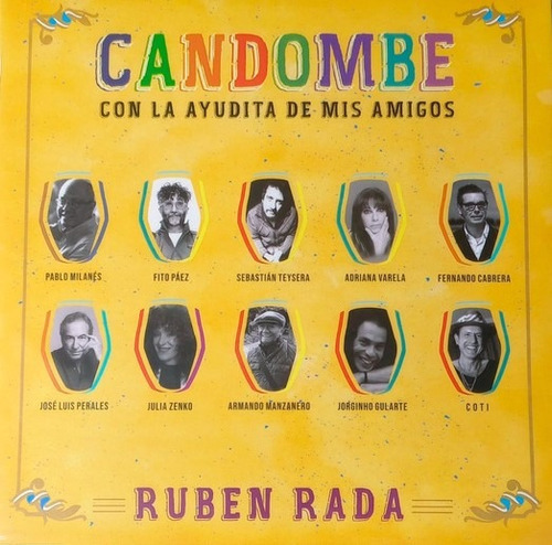 Lp Vinilo Ruben Rada Candombe Nuevo Sellado Mhvi