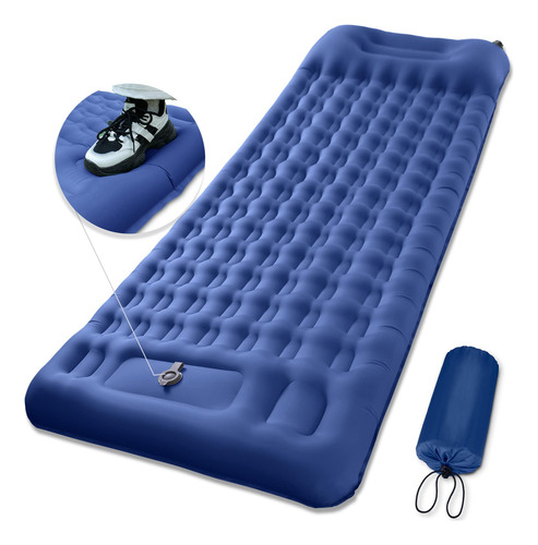 Meetpeak Colchoneta Inflable Para Campamento, Extra Gruesa D