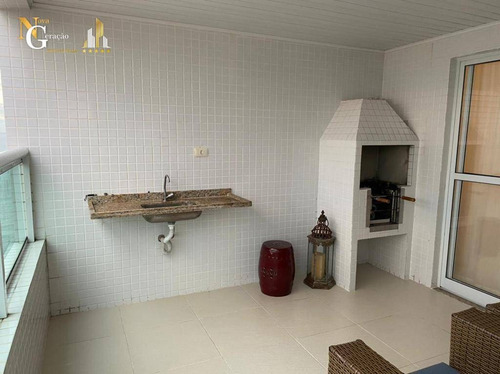 Imagem 4 de 18 de Apartamento Com 3 Dormitórios À Venda, 124 M² Por R$ 795.000,00 - Vila Caiçara - Praia Grande/sp - Ap4908