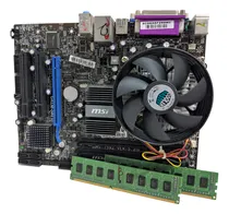 Comprar Placa-mãe Msi G41m-s01 + Pentium E6700 + 4gb Ddr3 + Cooler