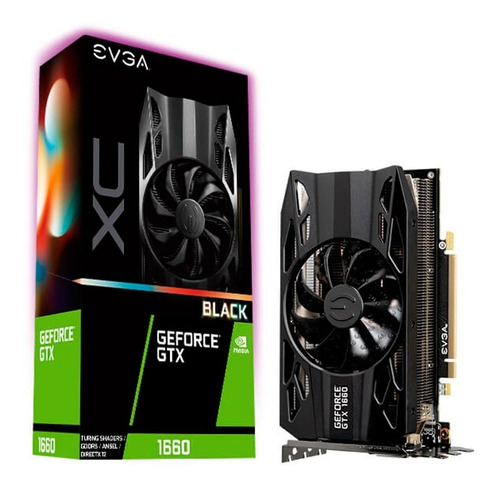 Tarjeta De Video Evga Gtx 1660 Xc Black Edition