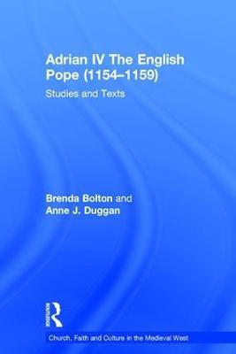 Libro Adrian Iv The English Pope (1154-1159) - Dr. Brenda...