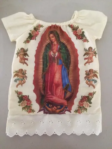 Lote 5 Vestidos Virgen De Guadalupe Para Niña Lote 5 Vestidos Virgen De Guadalupe Para Niña