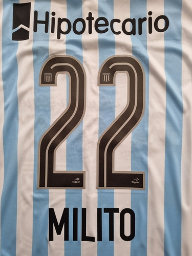 Estampado Numeros Y Nombres Racing 2015