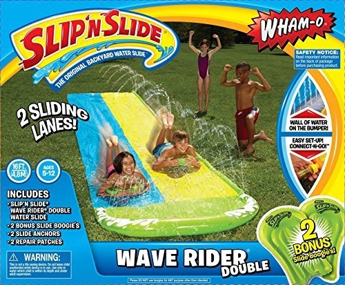 Imagen 1 de 1 de Wham O Slip N Slide Wave Rider Doble Con 2 Boogies De D...