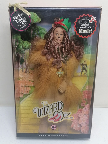 Barbie The Wizard Of Oz 2008 Cowardly Lion Musical E-r