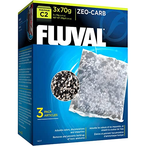 Filtro Zeo-carb Fluval C2 - 3-pack.