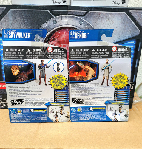 Anakin Skywalker Obi Wan Star Wars Clone Wars Black Series (Usado)