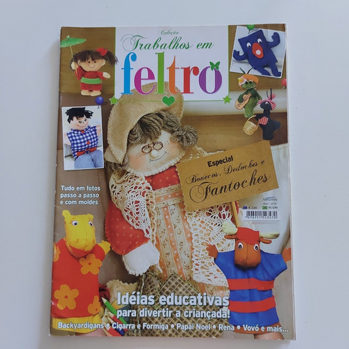 Revista Coleção Trabalhos Em Feltro N1 - Especial Bonecas