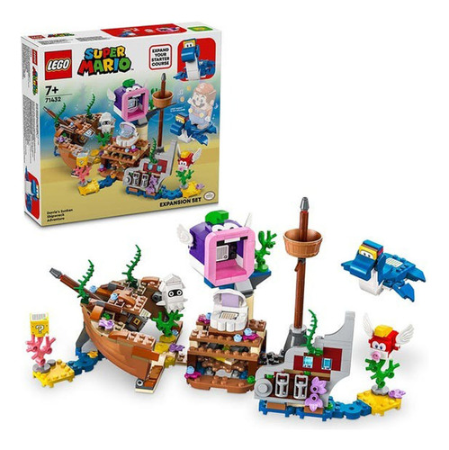 Lego Mario Set Expansion: Dorrie Y El Buque Naufragado 71432