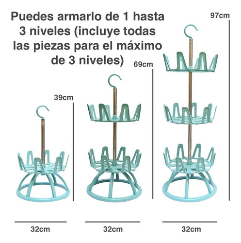 Zapatera Estante Base Zapatos 1-3 Niveles Colgable 12 Pares