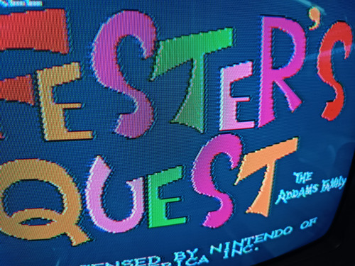 Fester's Quest Para Nes Físico Original (Usado)