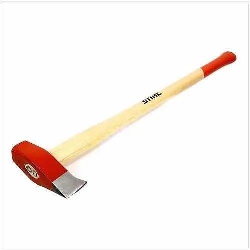 Imagen 4 de 7 de Hacha Tumba Forjada Y Funda Protectora Cuerina En Filo Ax 30