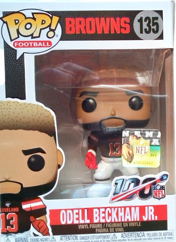 Cleveland Browns Cafes Funko Banderín Calcomanía Minicasco