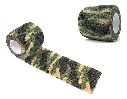 Cinta De Camuflaje Elástica Autoadhesiva No Tejida De 1.styl