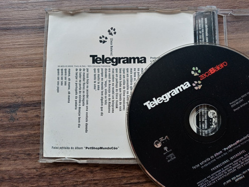 Cd Single Zeca Baleiro Telegrama | MercadoLivre Cd Single Zeca Baleiro Telegrama | MercadoLivre