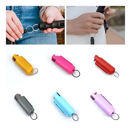 Gas Pimienta Aerosol Tipo Llavero Portable Defensa Personal