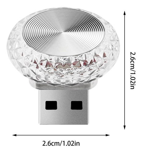 Luces Led Usb Para Decoración De Interiores De Automóviles L