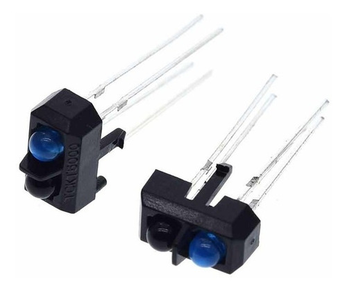 2 Pzas Sensor Tcrt5000 Seguidor De Linea Infrarrojo